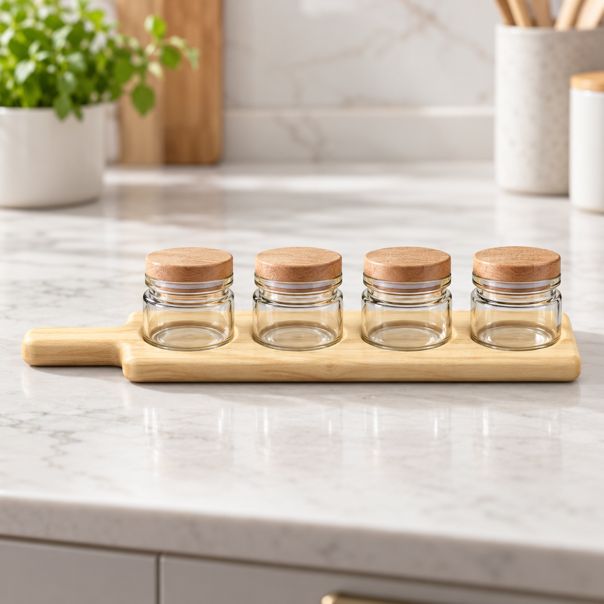 Danny Home 5 Piece Condiment Jar Set