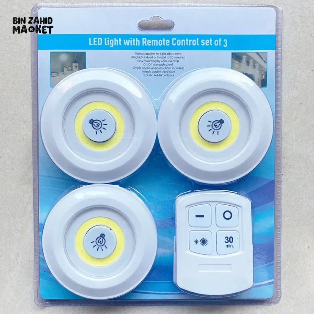 TOUCH LED LIGHT WITH REMOTE CONTROL