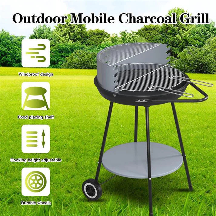 ROUND OPEN BARBEQUE GRILL