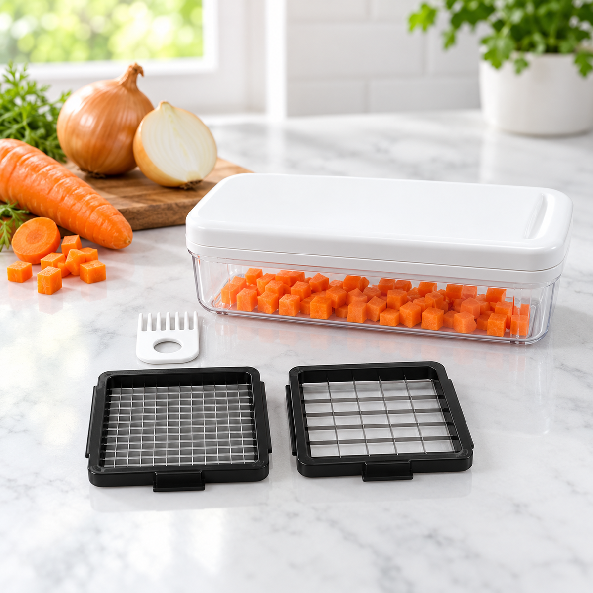 Danny Home Vegetable Dicer Set - 24x11x11cm