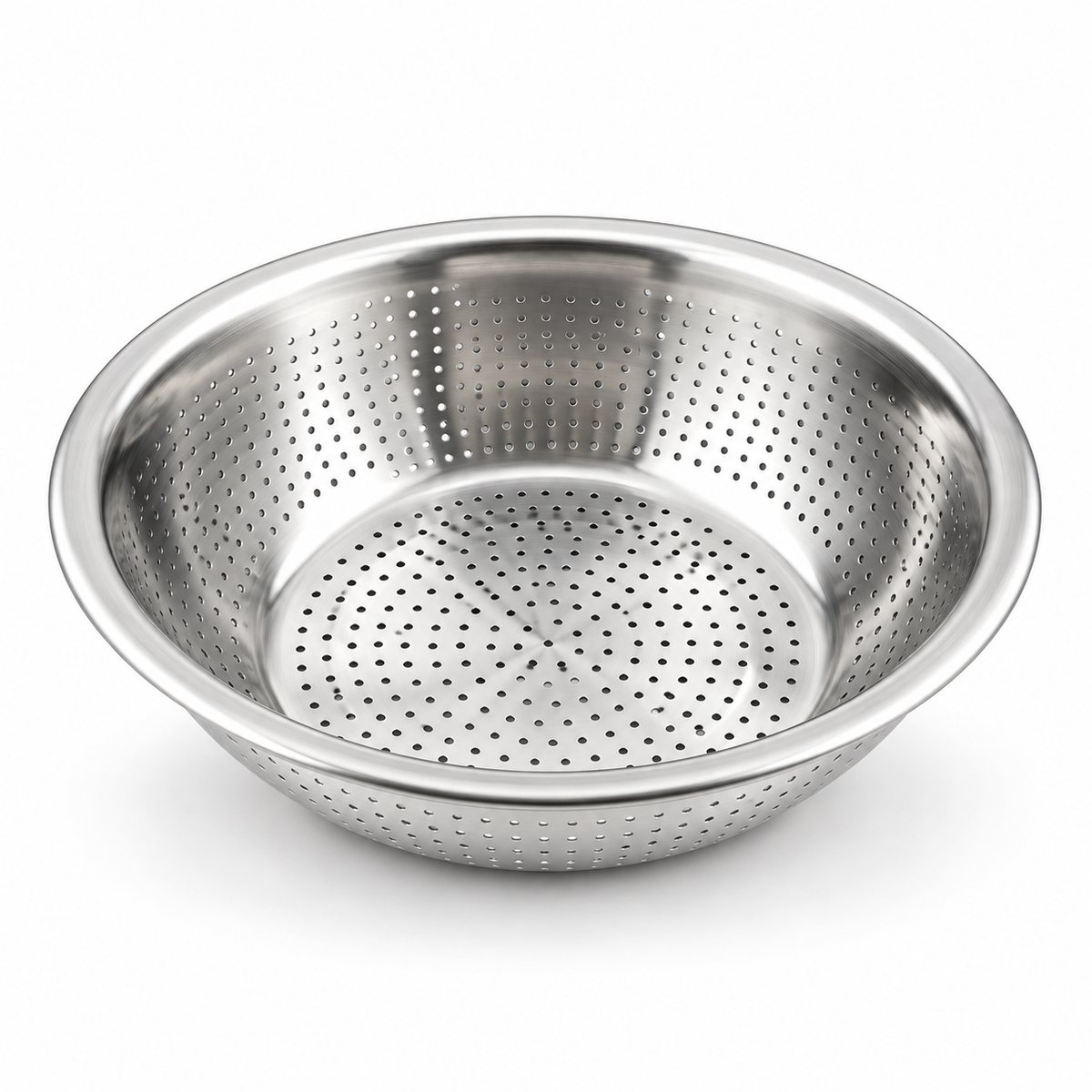 Danny Home Silver Colander Bowl - 28cm