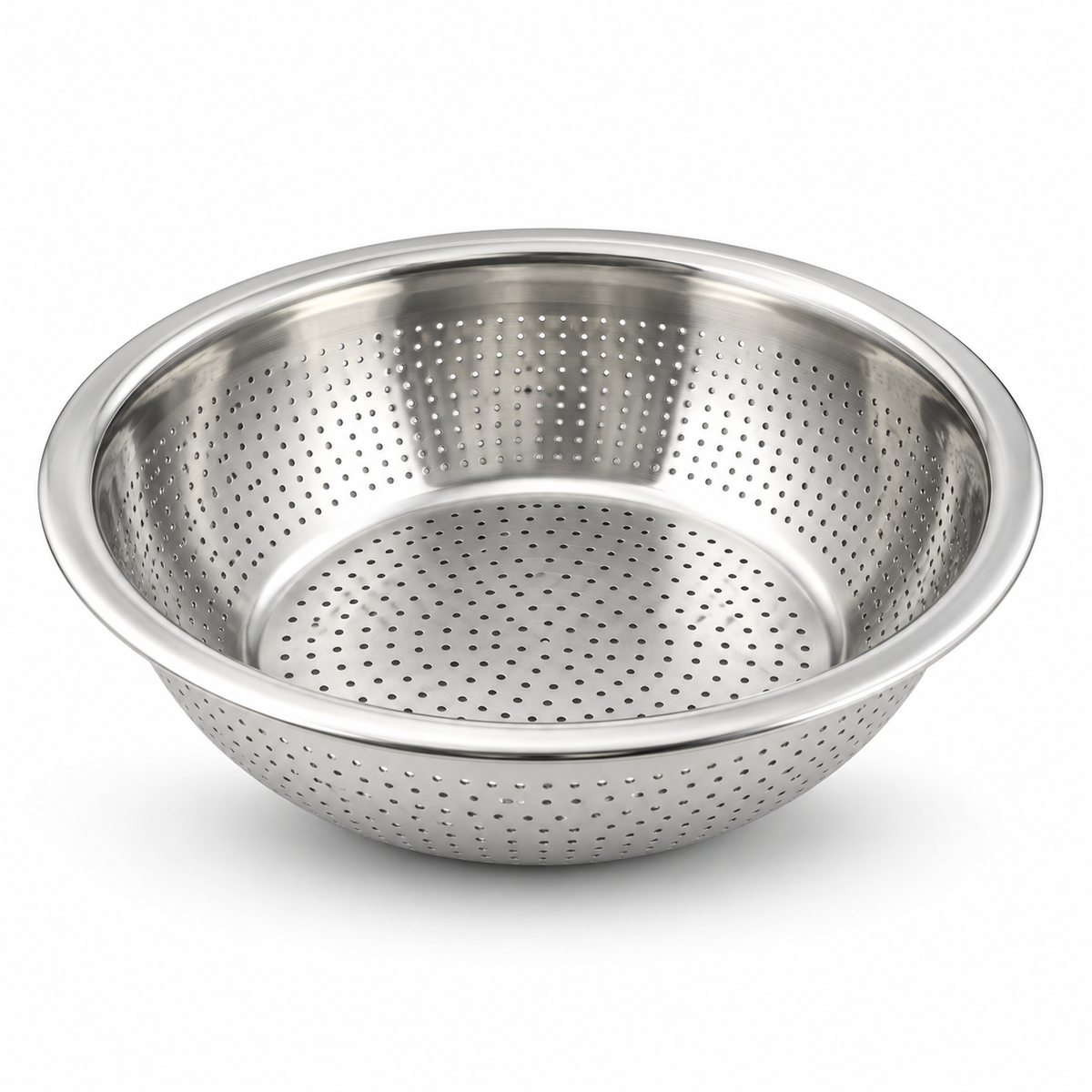 Danny Home Silver Colander Bowl - 28cm