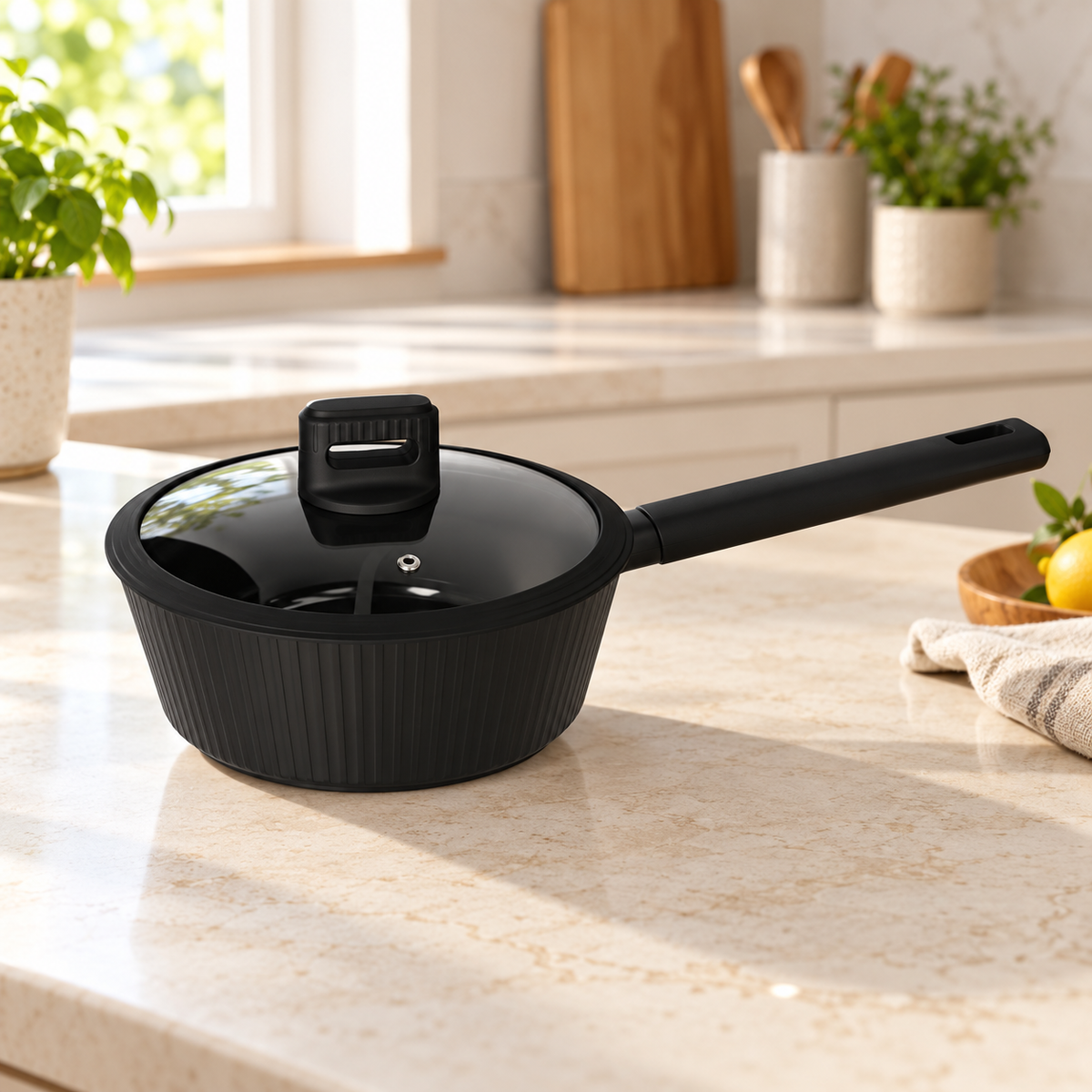 DANNY HOME PRE-SEASONED CAST IRON MINI FRYING PAN - 16x17.5 CM