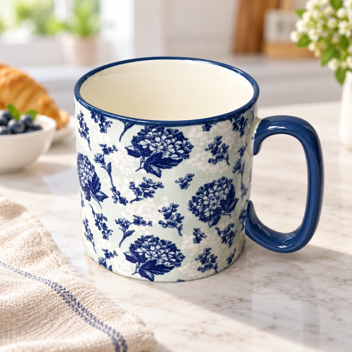 Danny Home Floral Mug - 450 ml