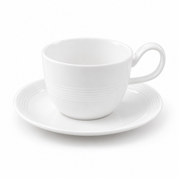 Danny Home 6 Piece Ribbed Cup & Saucer