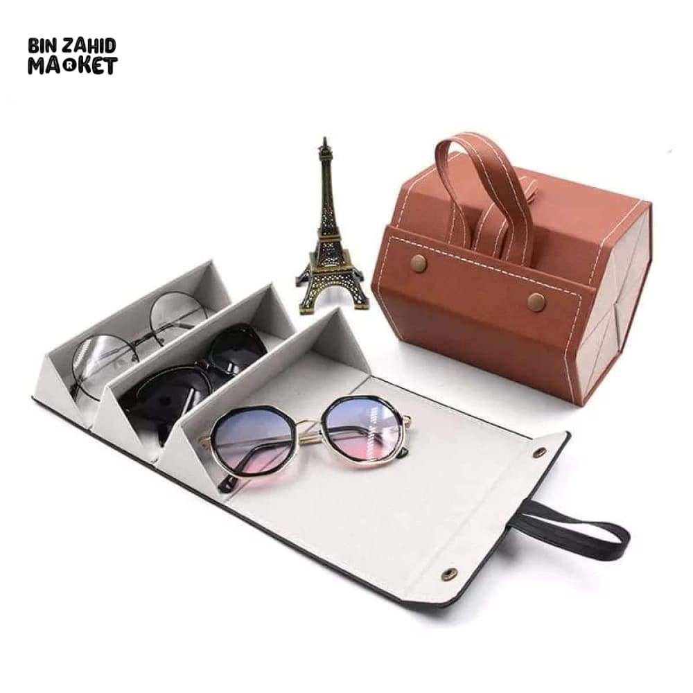 5X SLOTS SUN GLASSES ORGANIZER