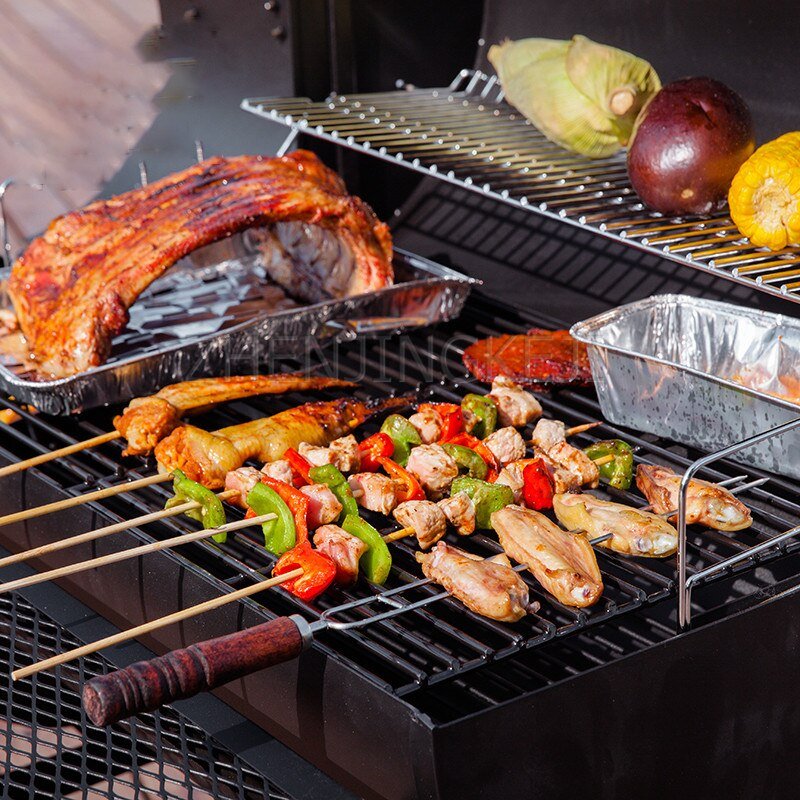 AMERICAN SMOKED OVEN CHARCOAL GRILL