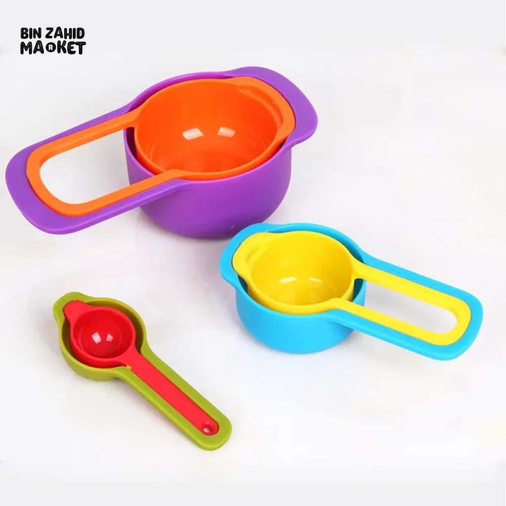 6 PIECES SET MEASURING CUP