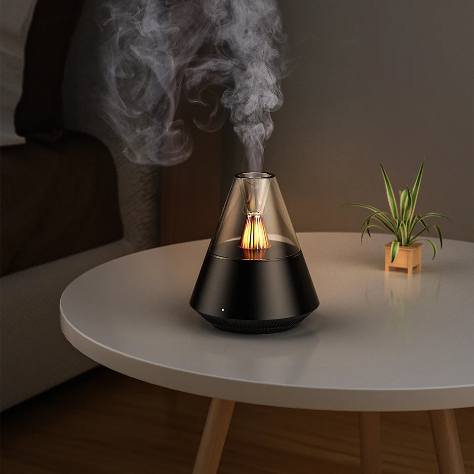 VOLCANIC AROMA HUMIDIFIER WITH NIGHT LIGHT