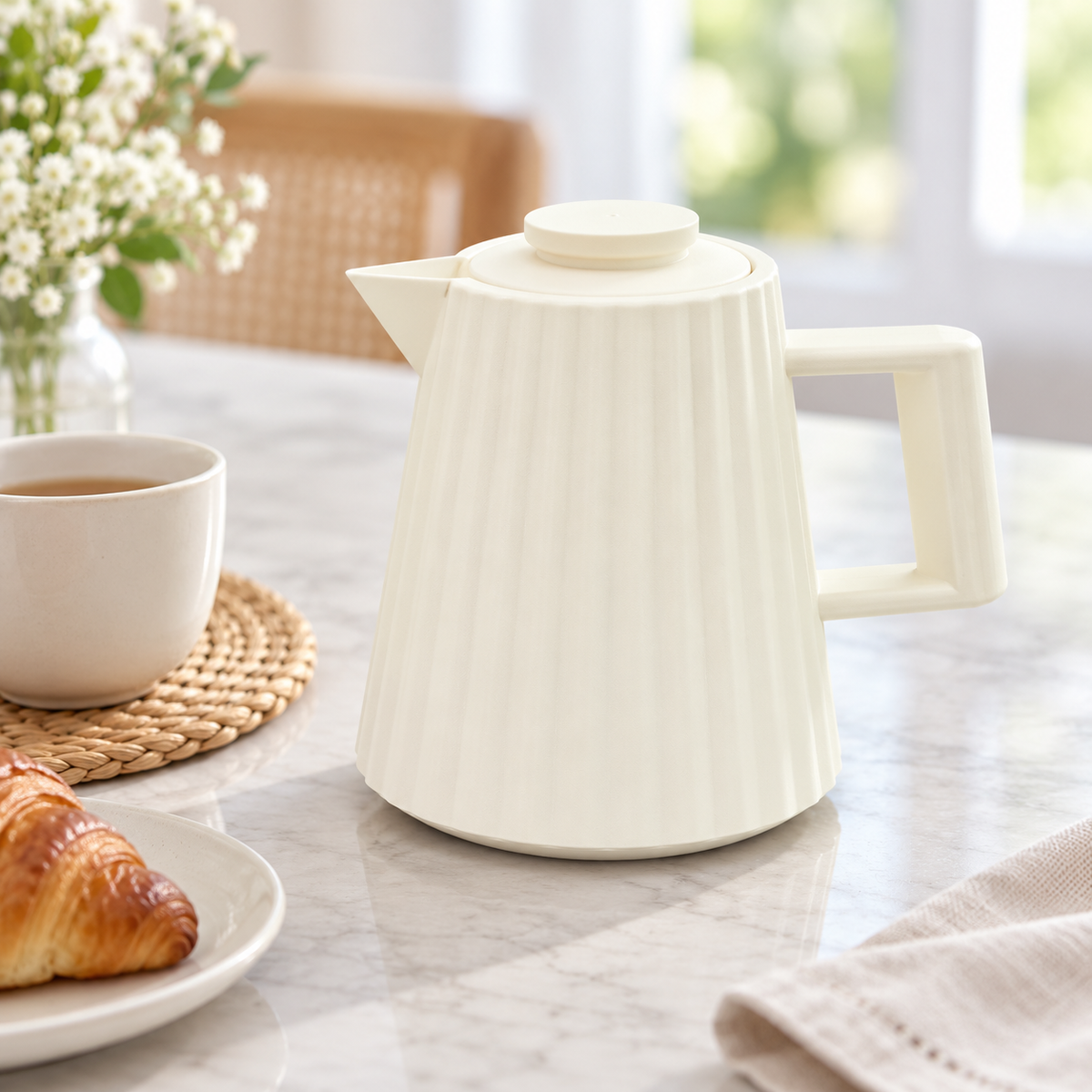 Danny Home Fluted Serving Jug - 1 Litre