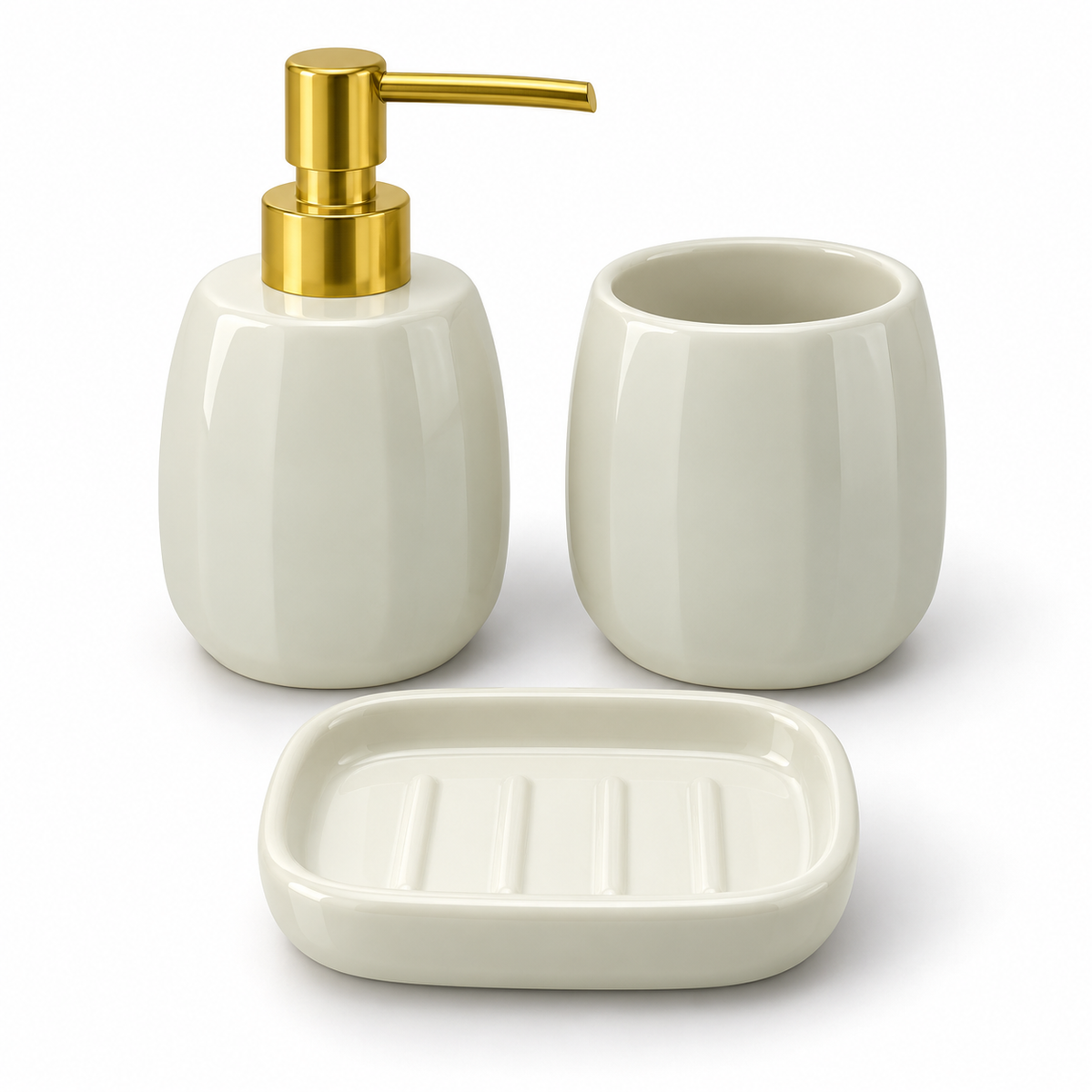 Danny Home 3 Piece Bathroom Accessory Set