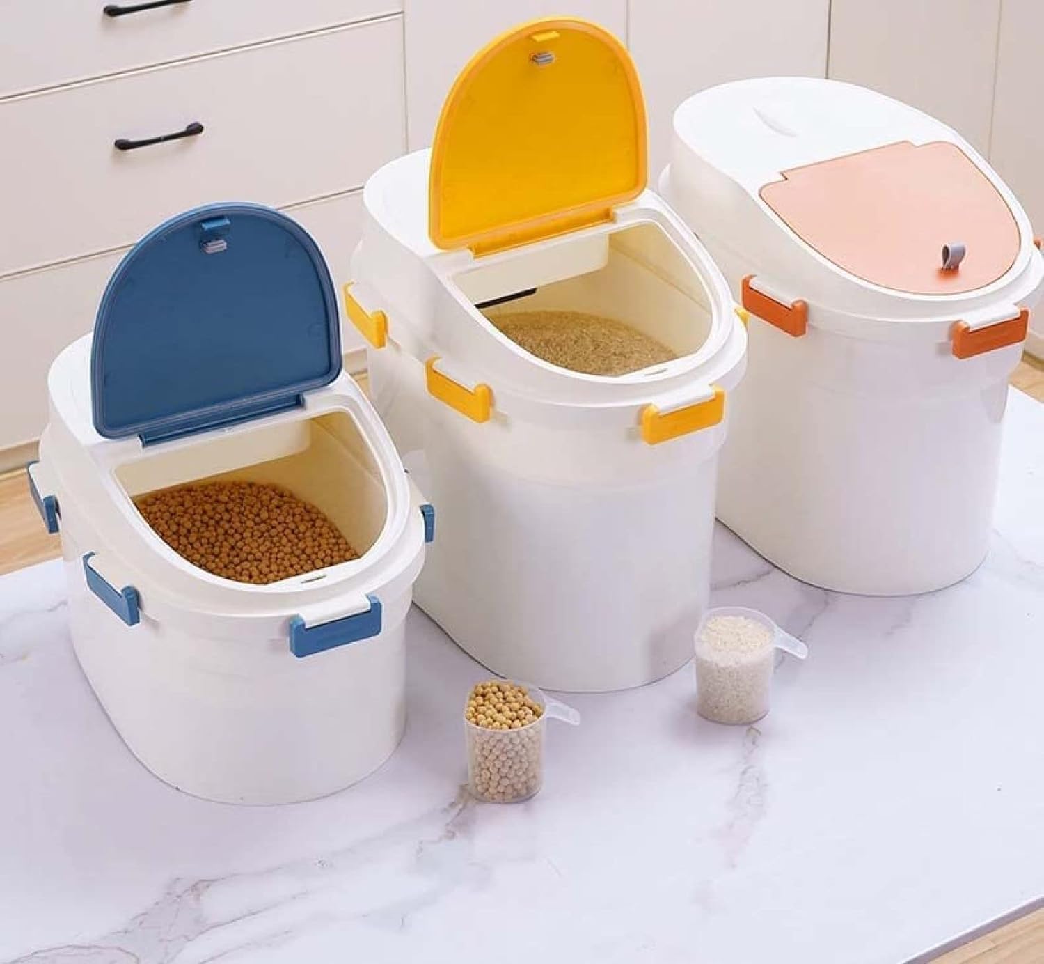 PREMIUM MOISTURE PROOF CEREAL STORAGE CONTAINERS