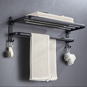 PREMIUM WALL MOUNTED TOWEL STORAGE RACK