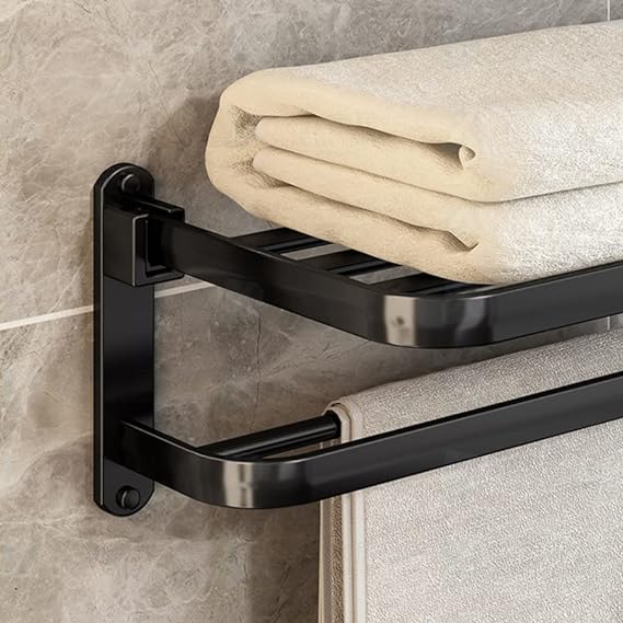 PREMIUM WALL MOUNTED TOWEL STORAGE RACK