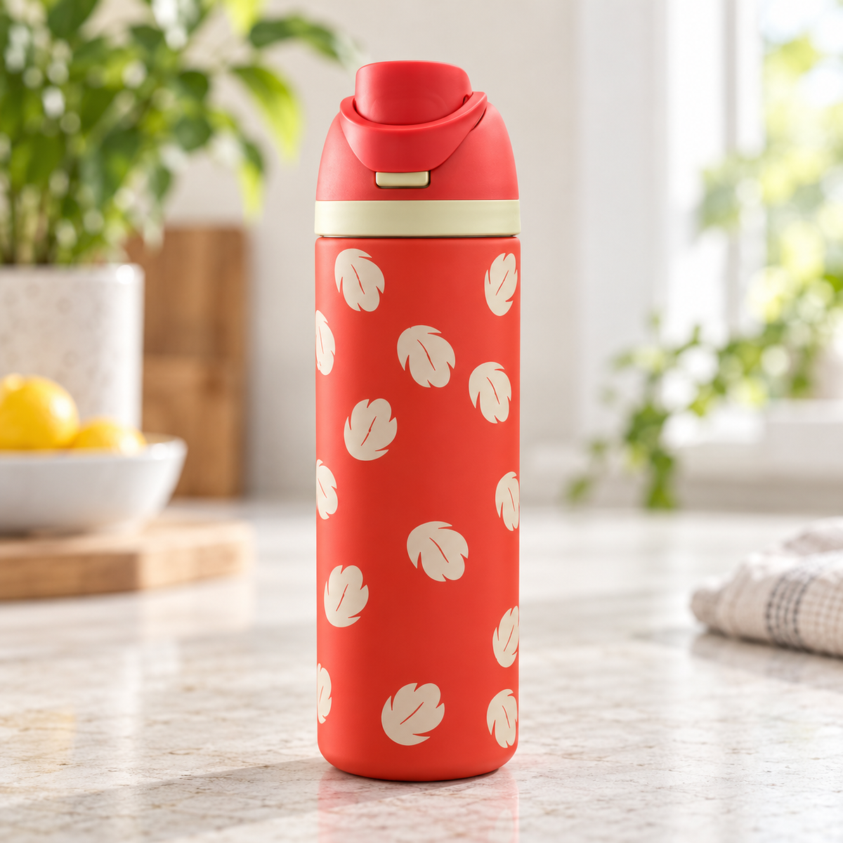 Owala Leaf Print Water Bottle