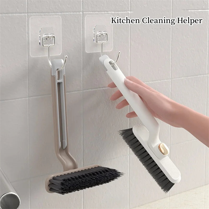 ROTATING CLEANING BRUSH WITH TWEEZERS