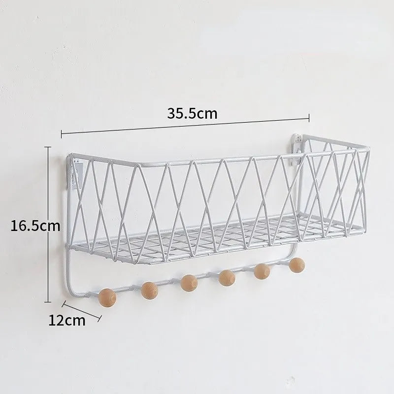 CRISS-CROSS WALL UTILITY SHELF