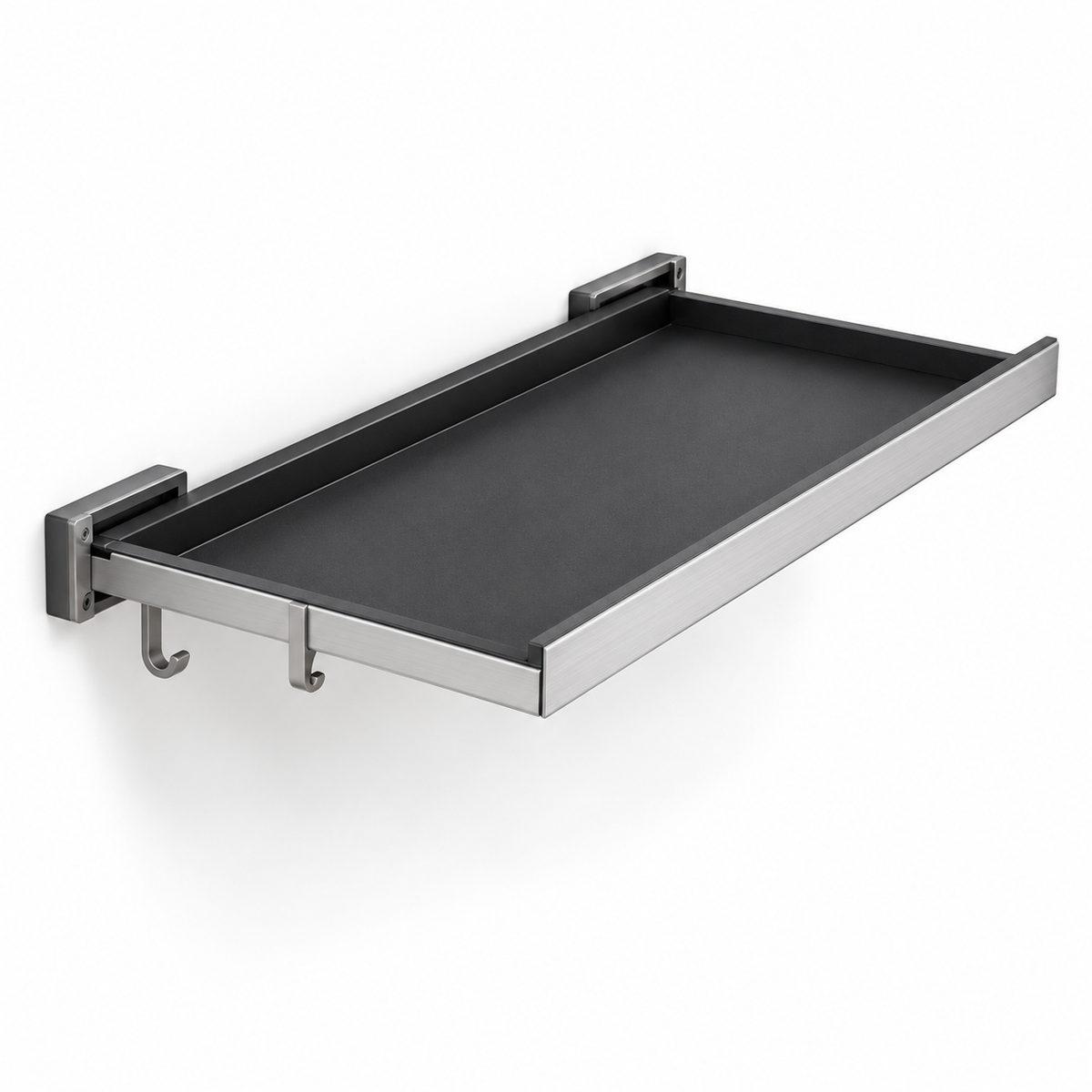 Wall-Mounted Towel Shelf