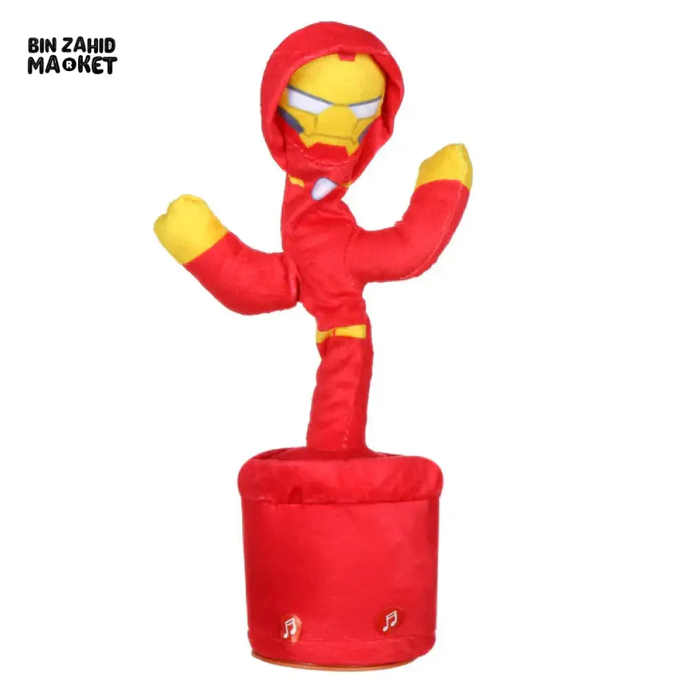 MUSICAL, DANCING & MIMICKING CACTUS TOY Iron-Man