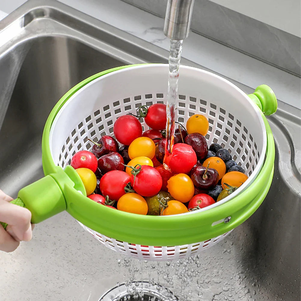 SALAD WASHINH SPINNER BASKET