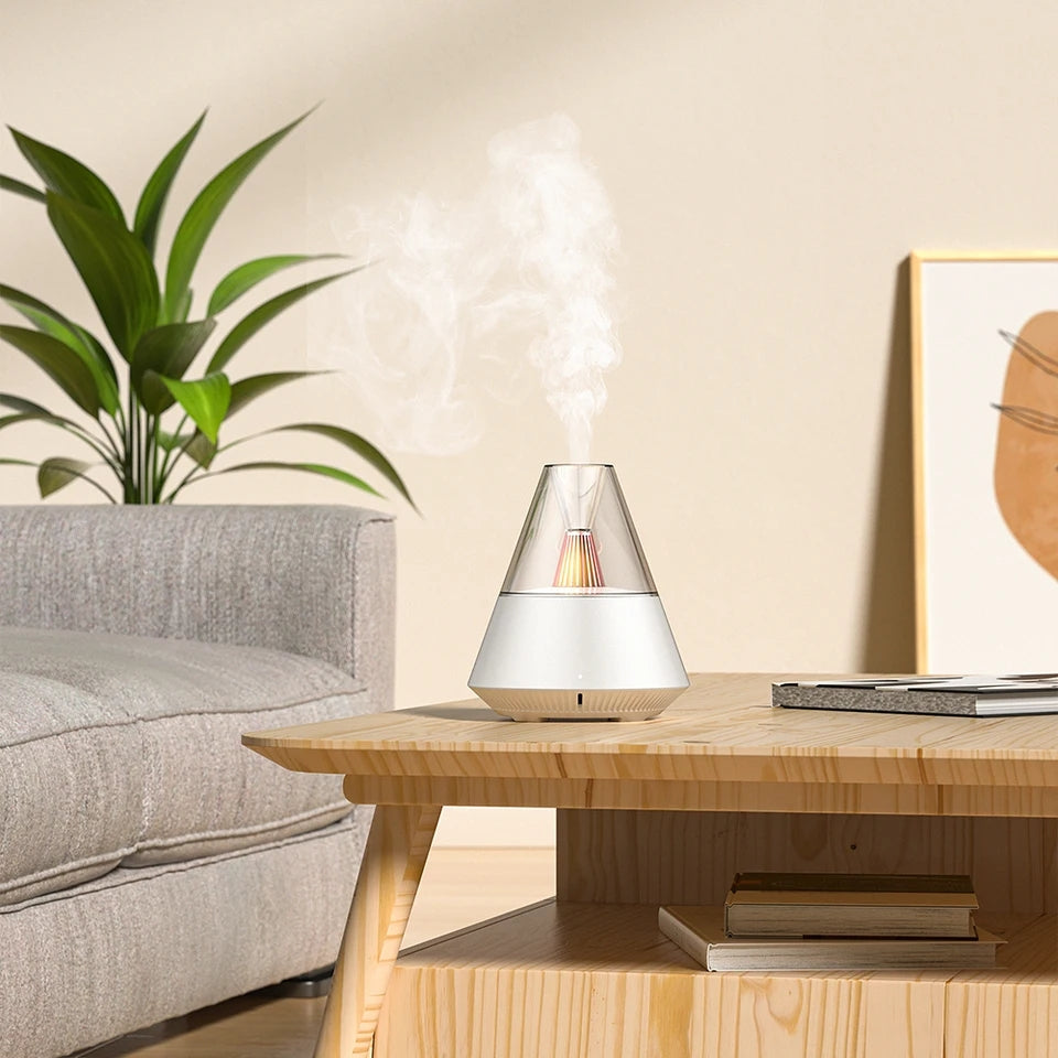 VOLCANIC AROMA HUMIDIFIER WITH NIGHT LIGHT