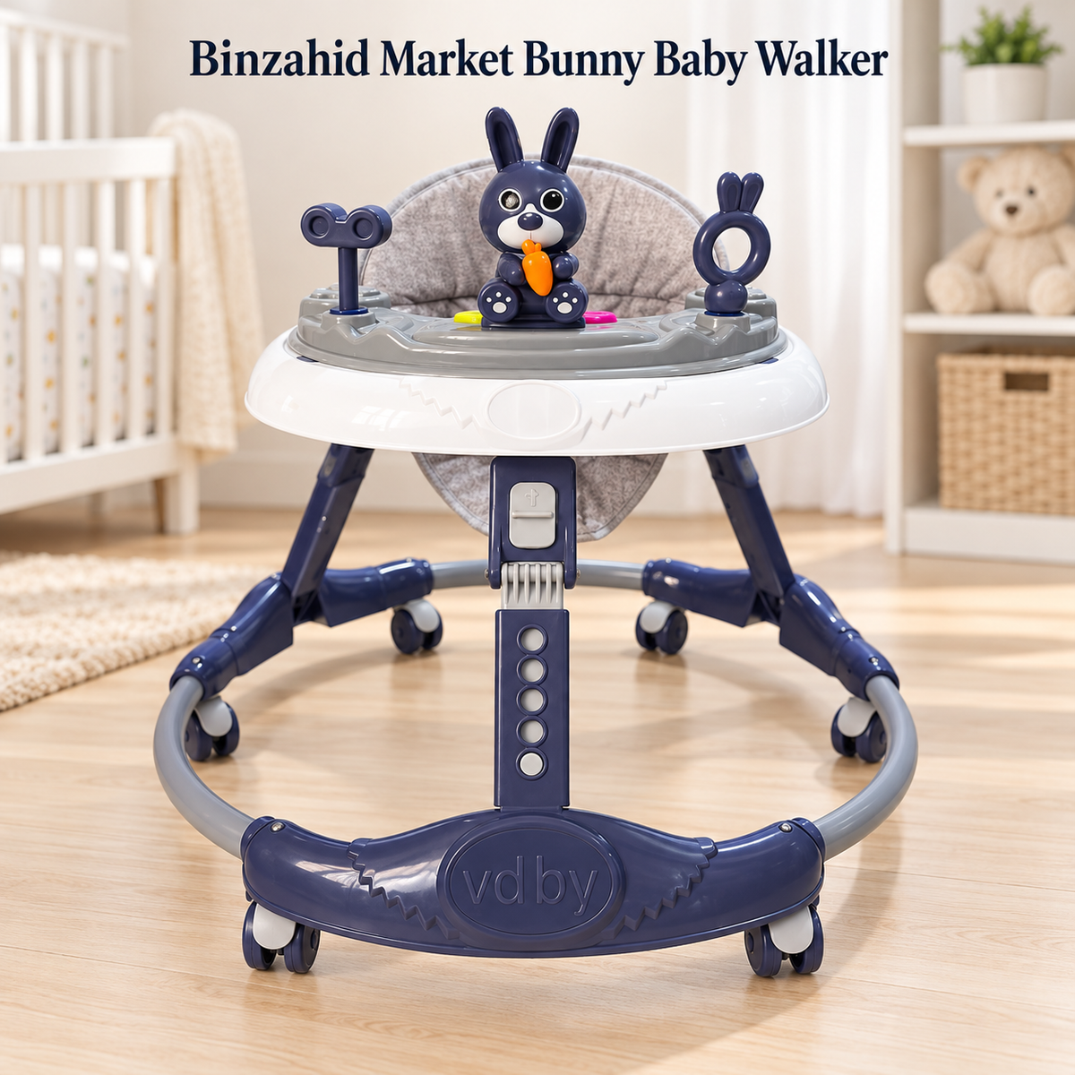 Binzahid Market Bunny Baby Walker