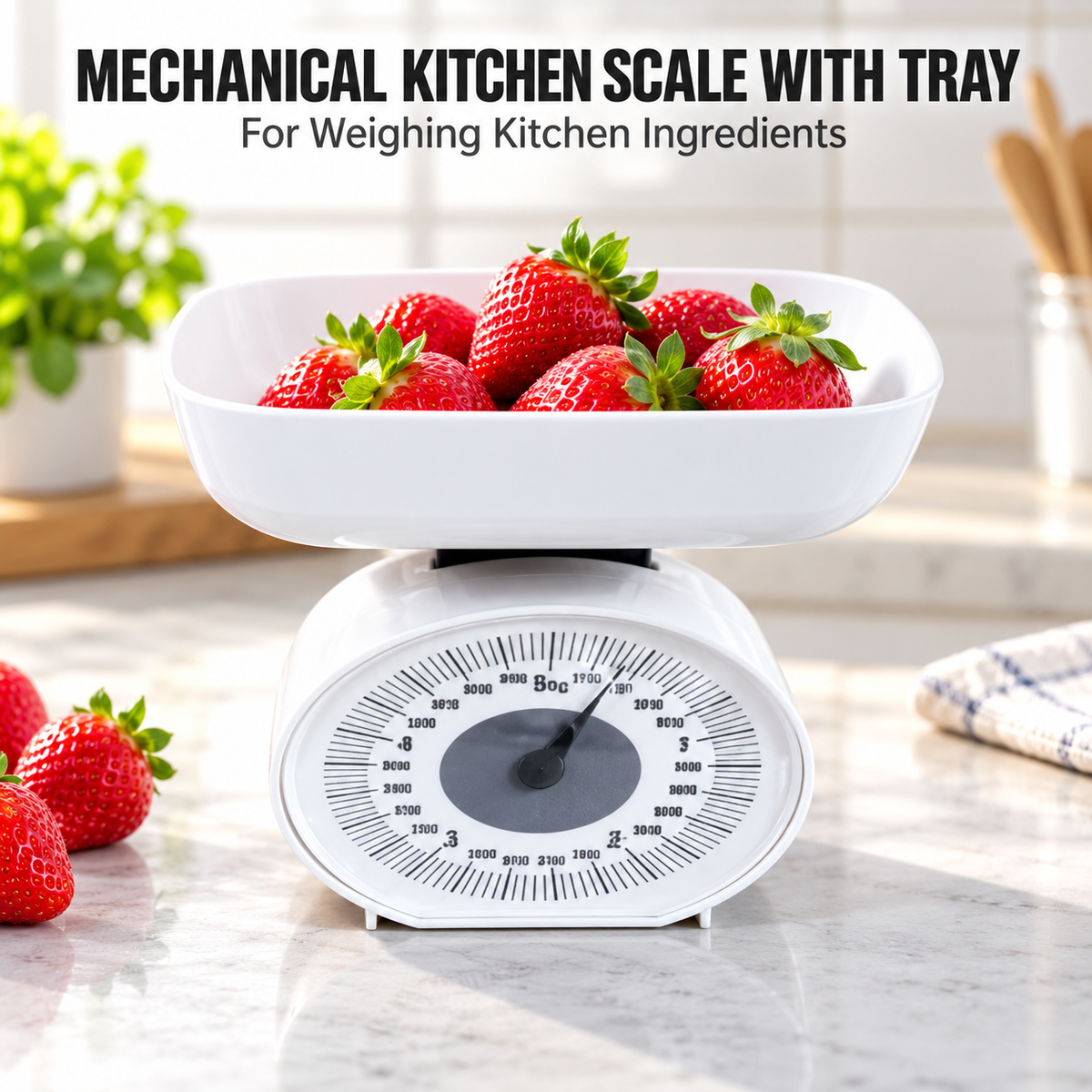 DANNY HOME MECHANICAL KITCHEN SCALE WITH TRAY