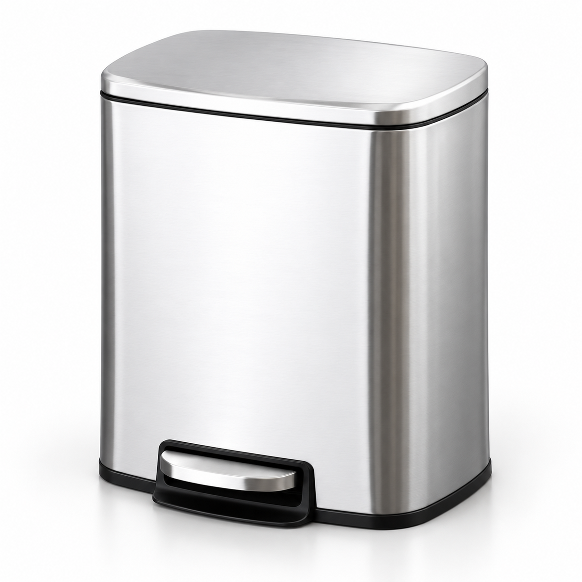Danny Home Rectangular Pedal Trash Bin