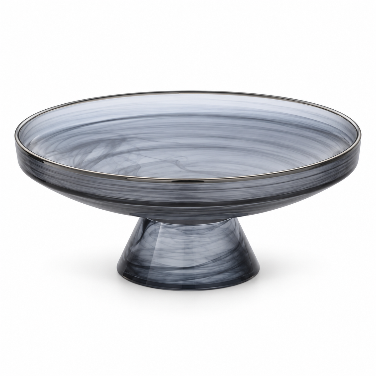 Danny Home Smoky Cake Stand - 10 Inches