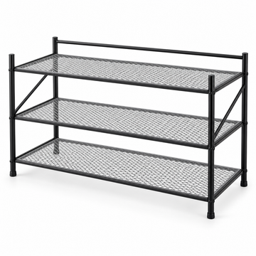 Danny Home 3-Tier Collapsible Shoe Rack - 70x24x51cm