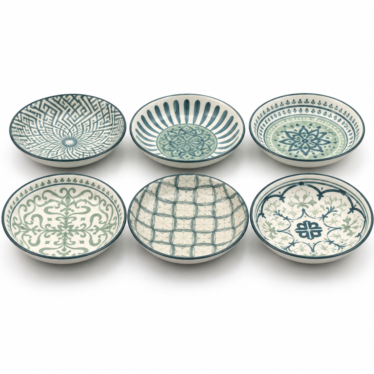 Danny Home 6 Piece Patterned Bowl Set