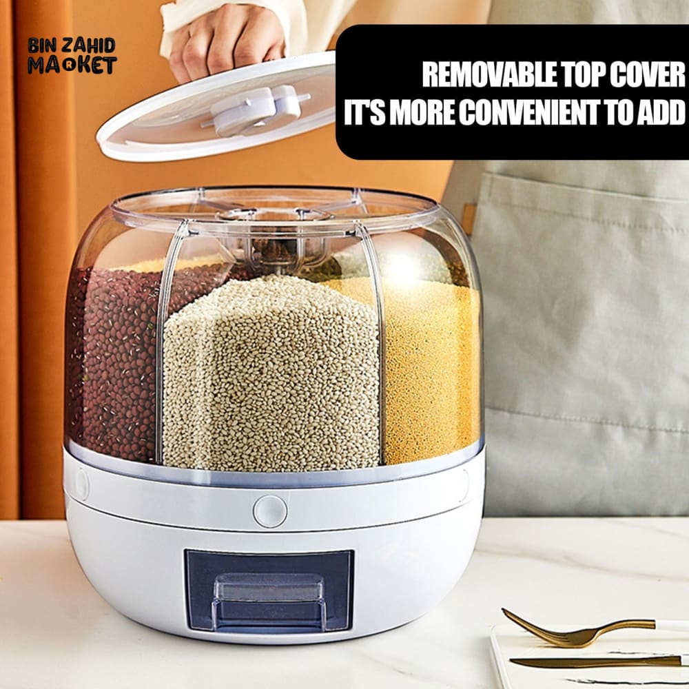 6IN1 ROTATING FOOD DISPENSER