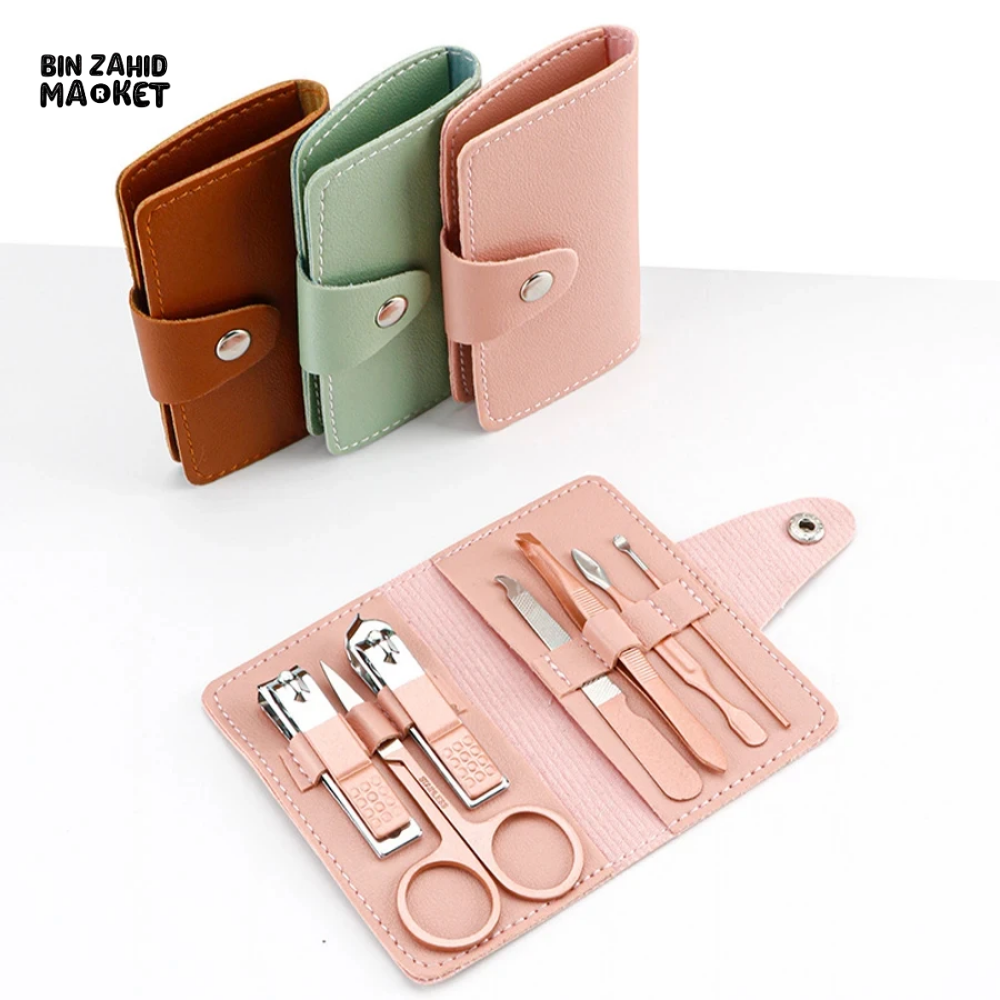 7-PIECE NAIL CLIPPER SET HOUSEHOLD MANICURE BEAUTY TOOLS PORTABLE