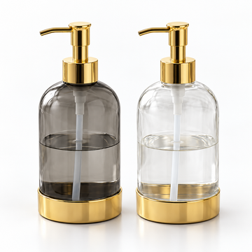 Gold Base Soap Dispenser - 1 Piece
