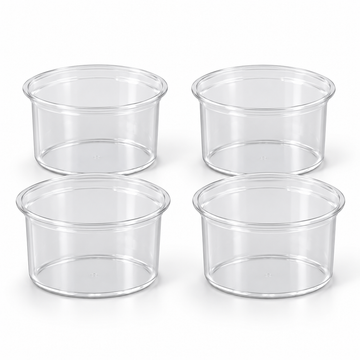 Danny Home 4 Piece Clear Dessert Cup Set - 200 ml