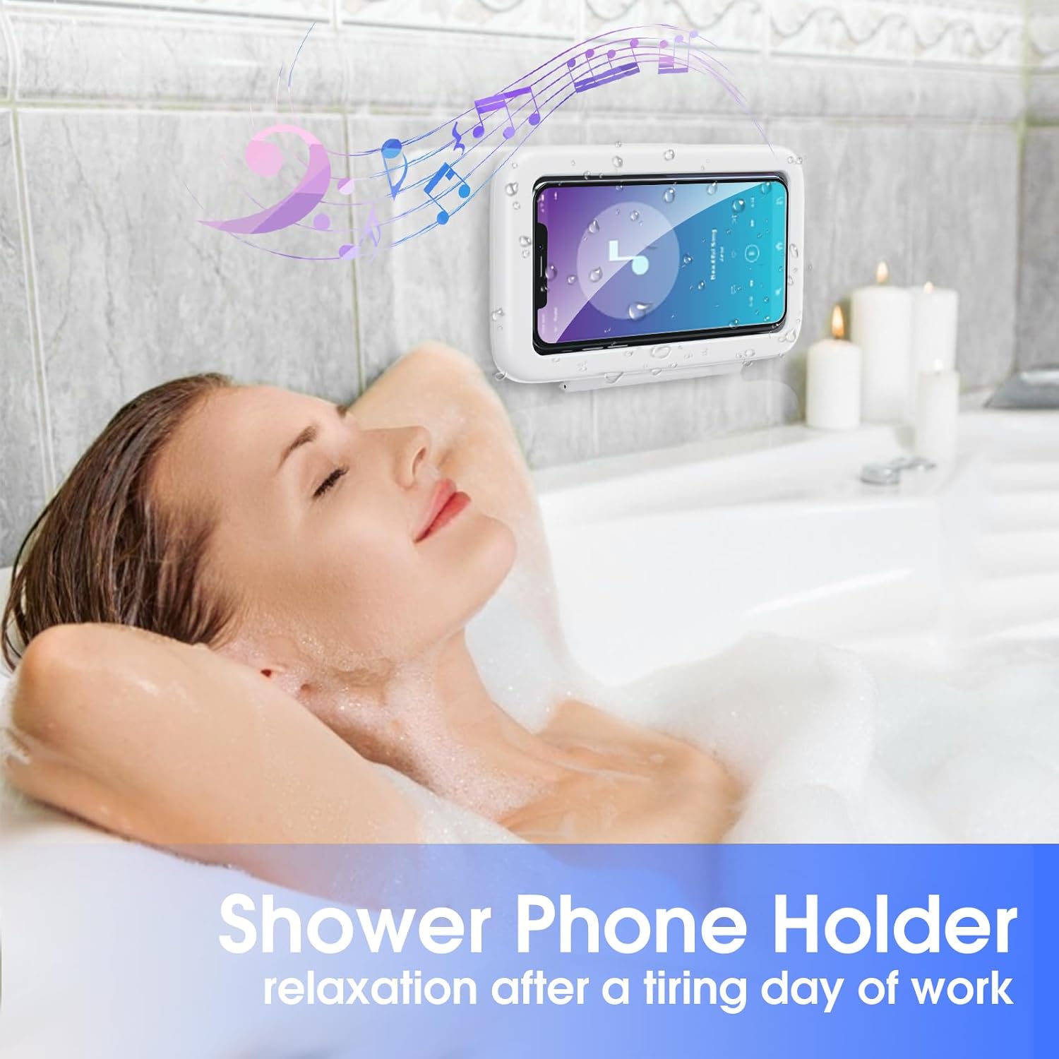 BATHROOM PHONE HOLDER COVER