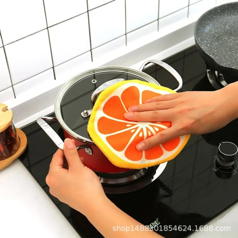 FRUITS PRINTED KITCHEN CLEANING TOWEL