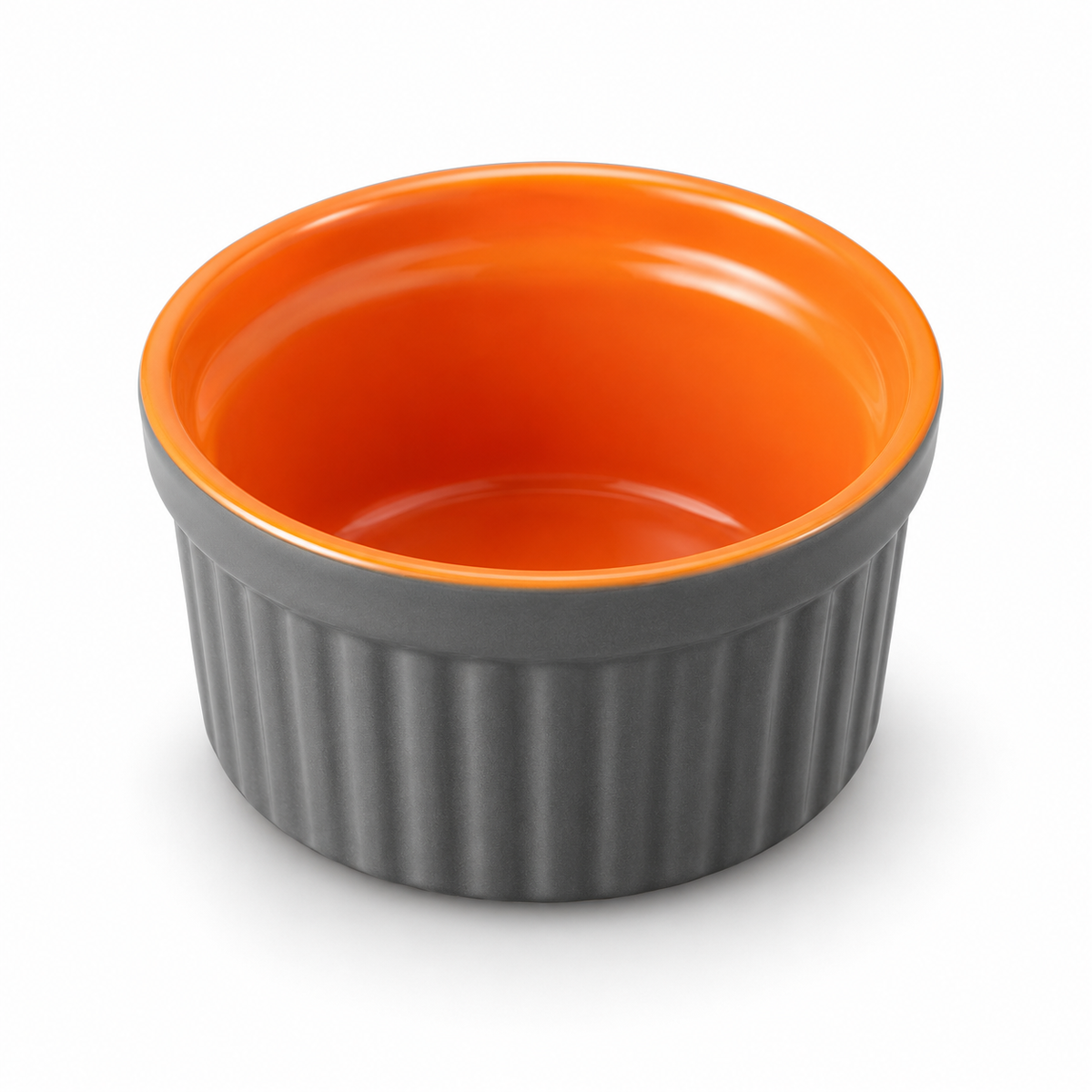 Danny Home Ribbed Ramekin - 3.8 Inches
