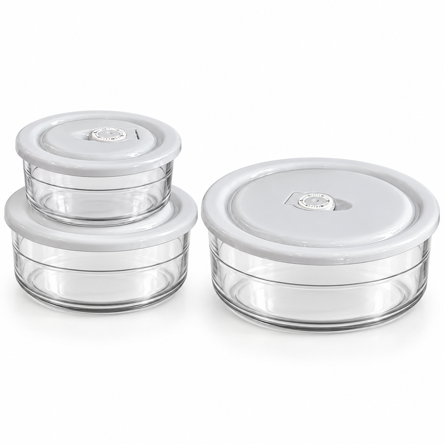 Limon Round Food Container Set – 3 Containers
