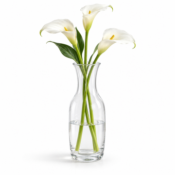 Danny Home Clear Curved Vase