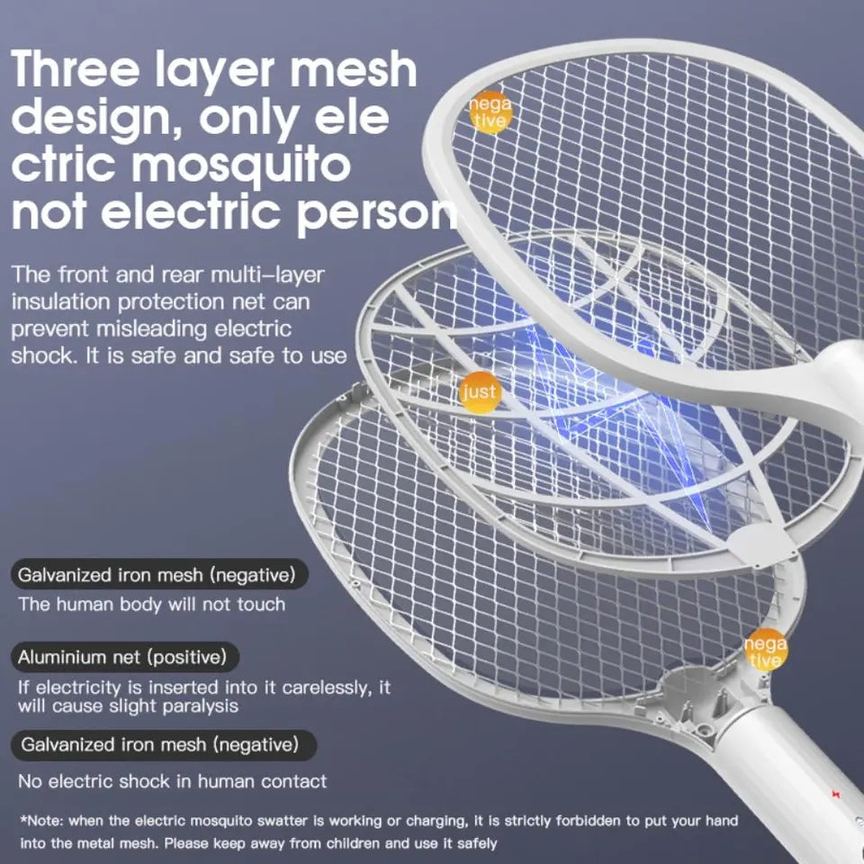 RECHARGEABLE MOSQUITO KILLER RACKET