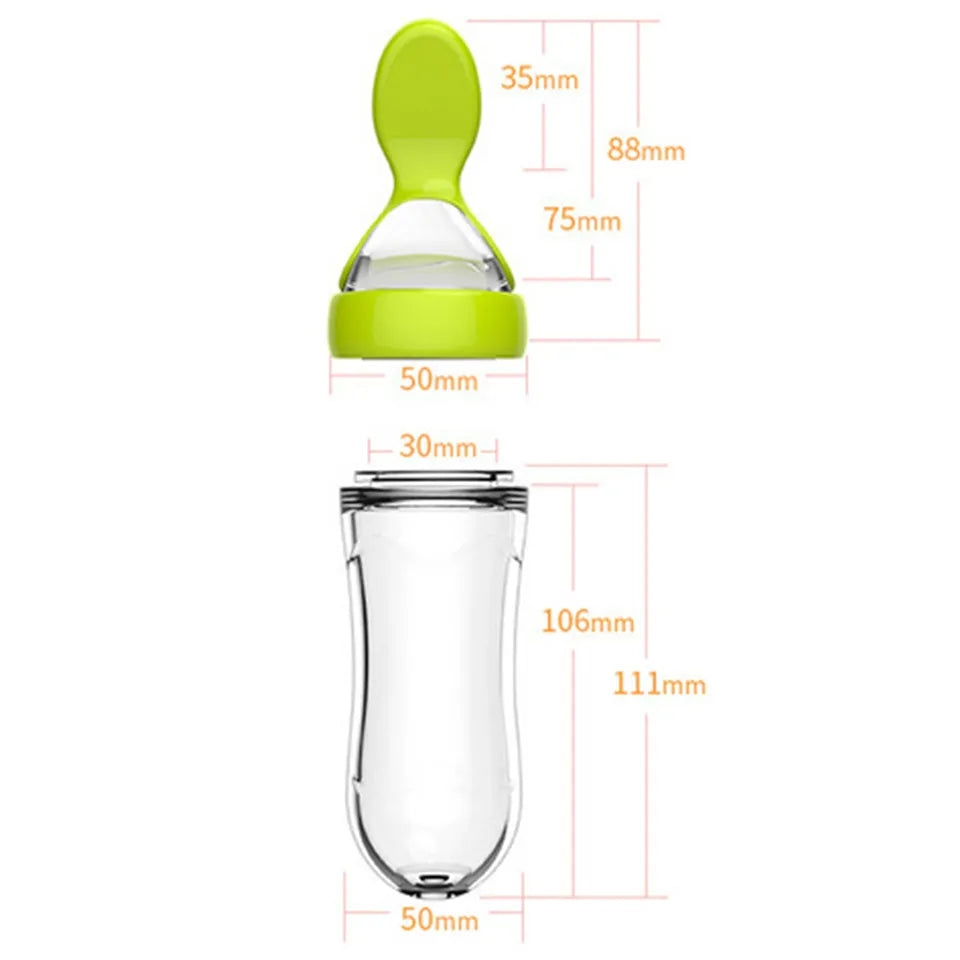 SILICONE BABY SPOON FEEDER