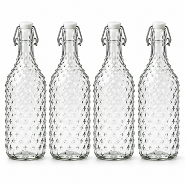 Danny Home 1 Piece Textured Swing-Top Bottle - 1000 ml