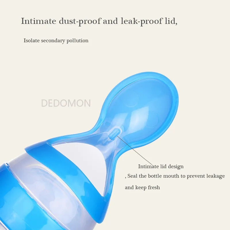 SILICONE BABY SPOON FEEDER