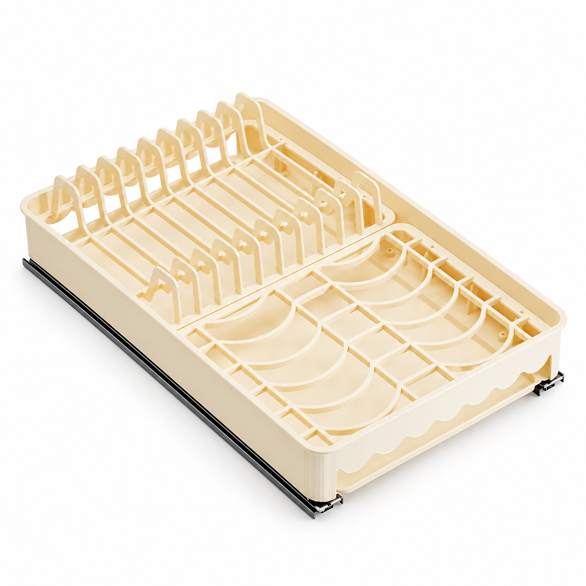 Pull-Out Dish Organizer