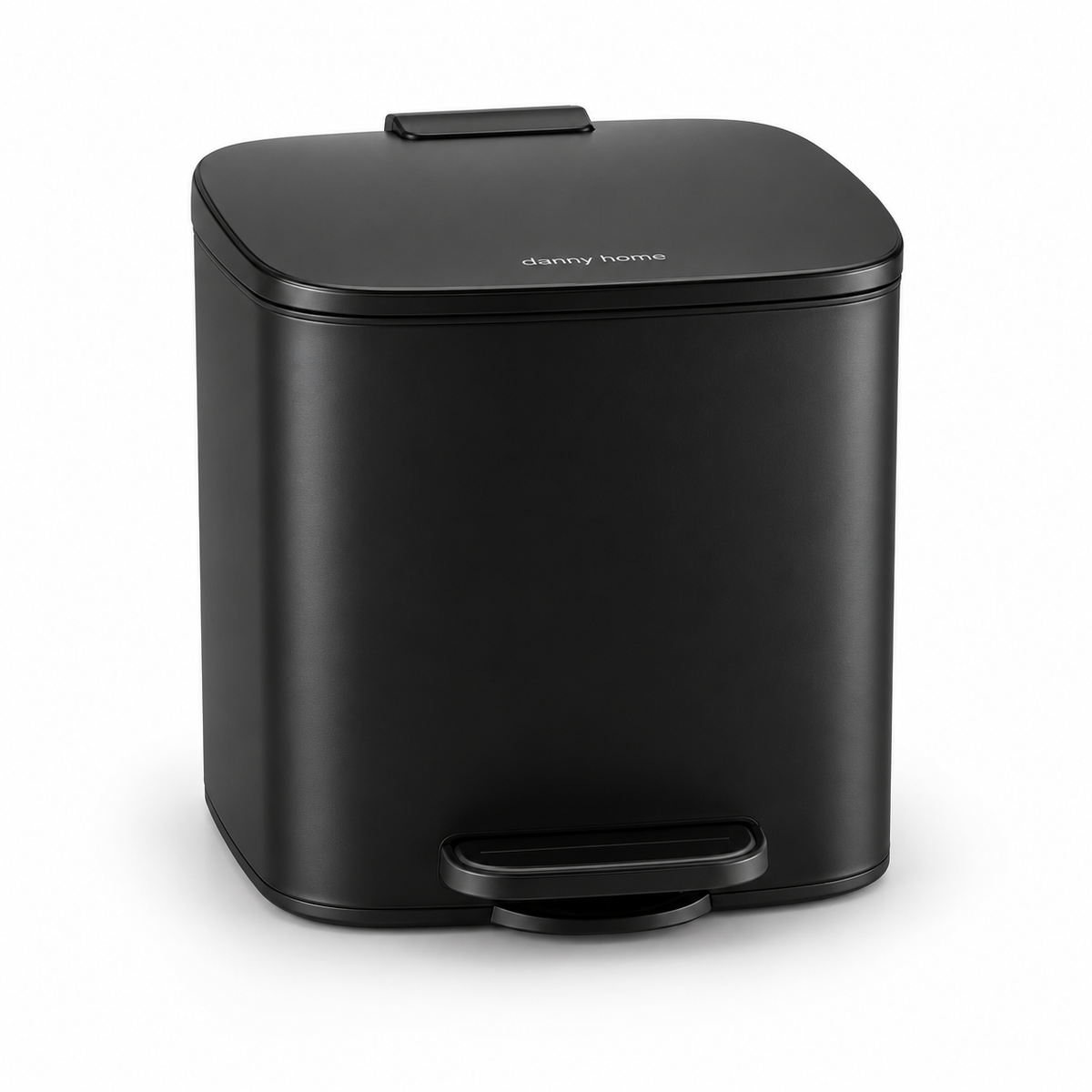 DANNY HOME BLACK PEDAL TRASH BIN