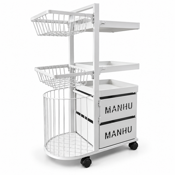 Rolling Kitchen Storage Rack