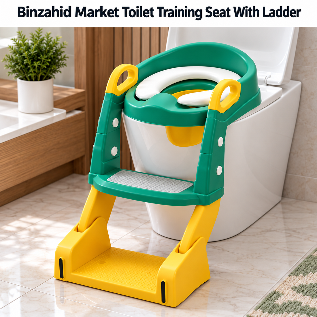 Toilet Training Seat With Ladder