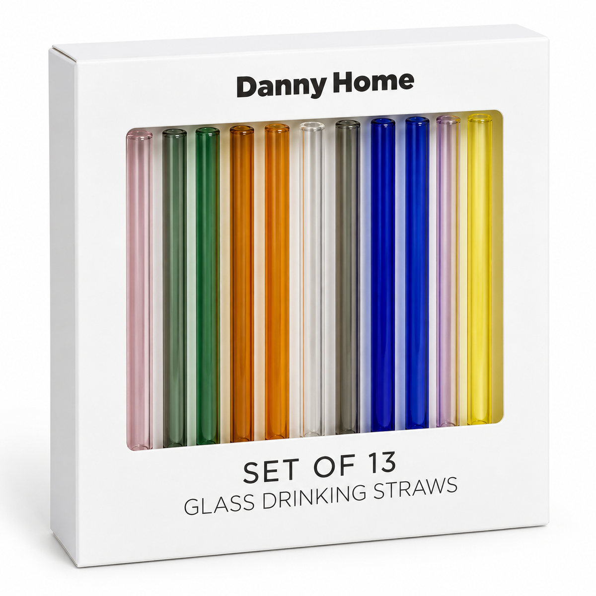 Danny Home 13 Piece Drinking Straw Set