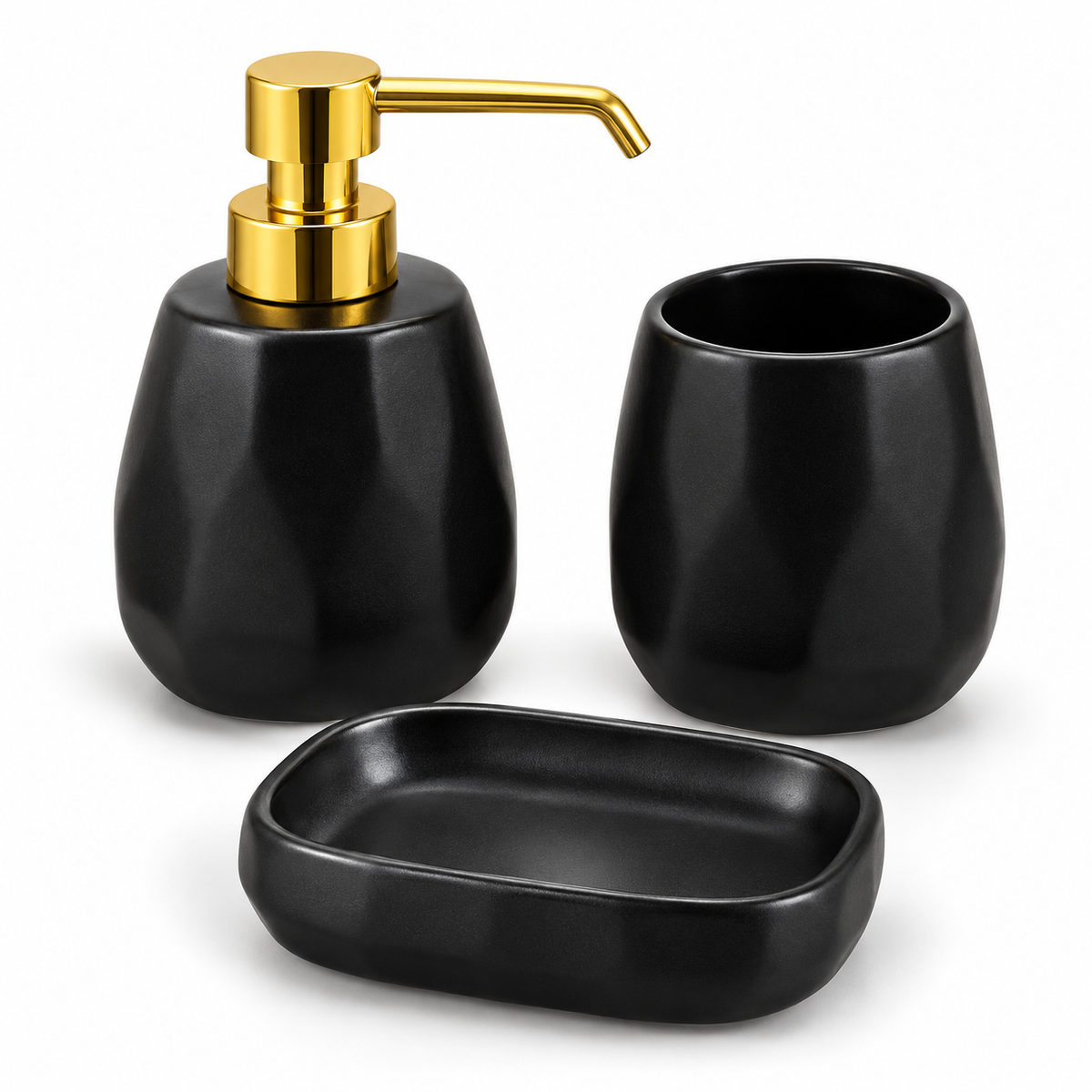 Danny Home 3 Piece Bathroom Accessory Set